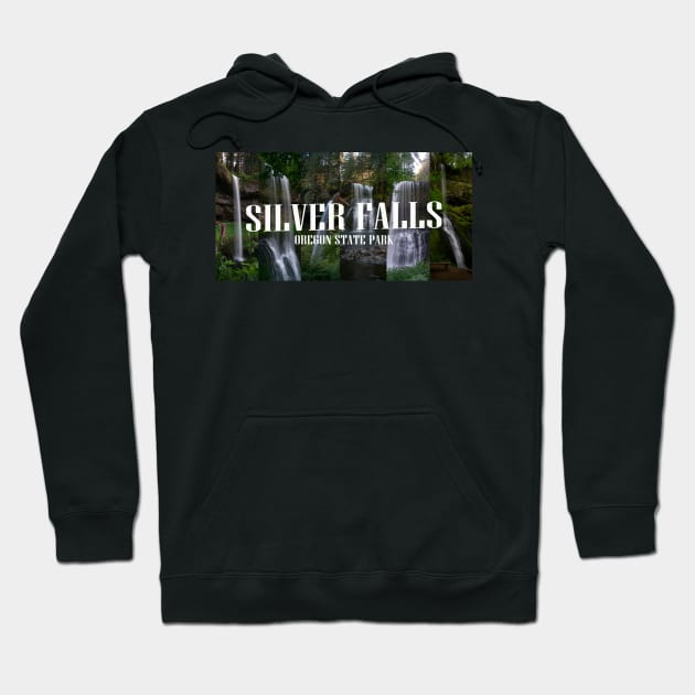 Silver Falls State Park Oregon Hoodie by stermitkermit